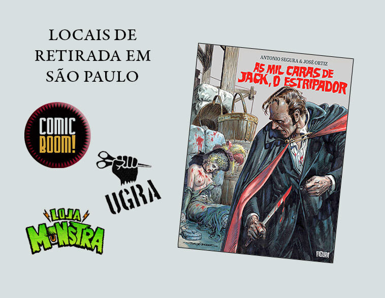 2. As mil caras de Jack, o Estripador (Retirada presencial)
