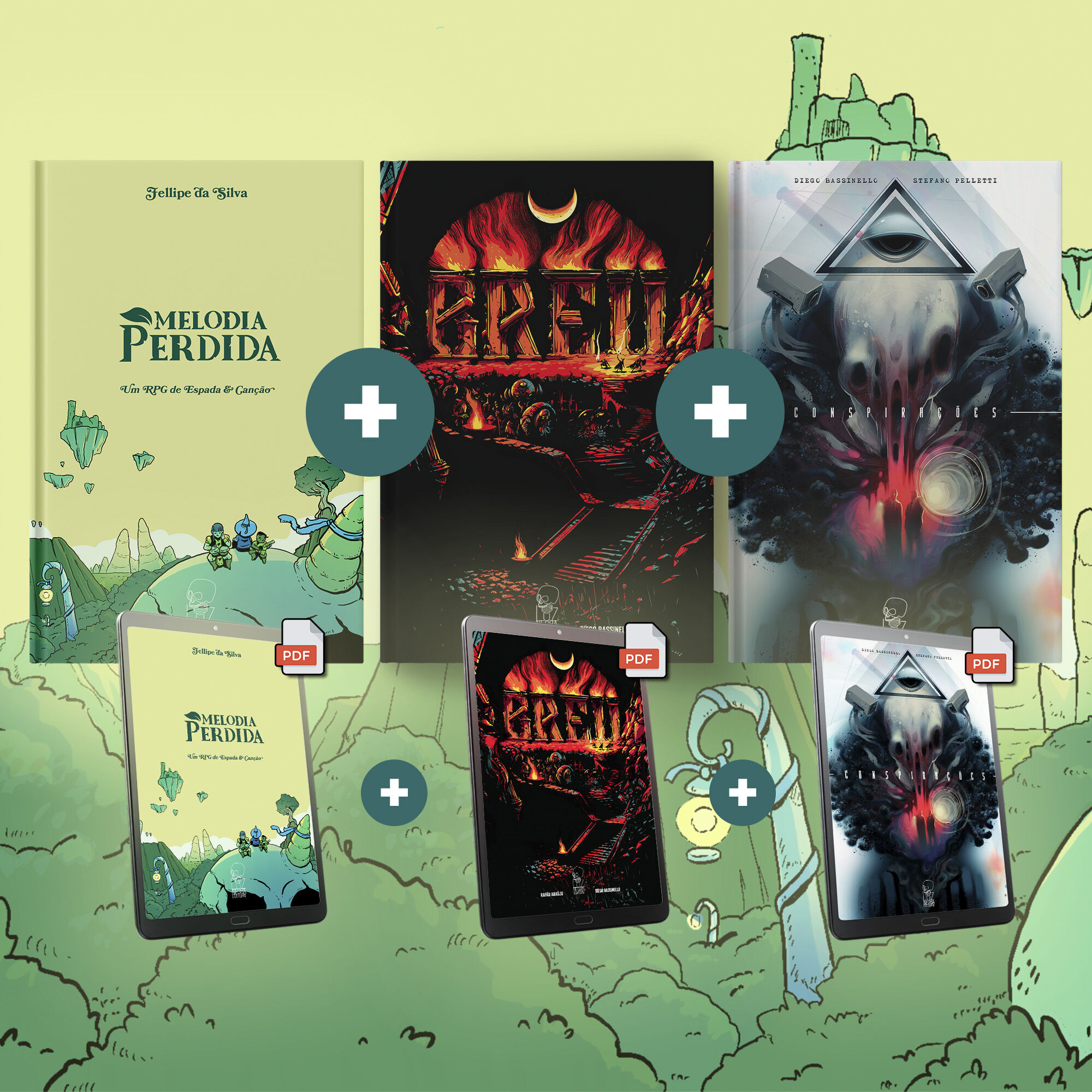 Melodia Perdida + BREU + Conspirações