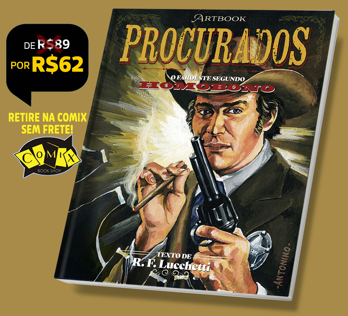 PROC2 - Artbook PROCURADOS - EXCLUSIVO PARA RETIRADA NA COMIX/SP