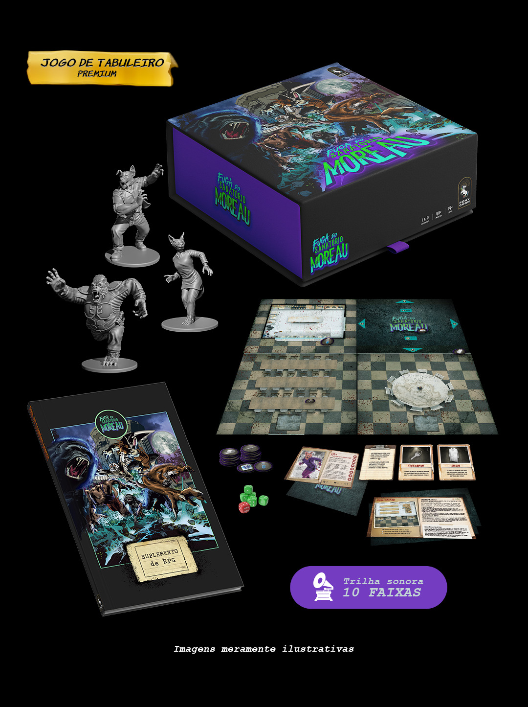 Jogo de Tabuleiro - PREMIUM