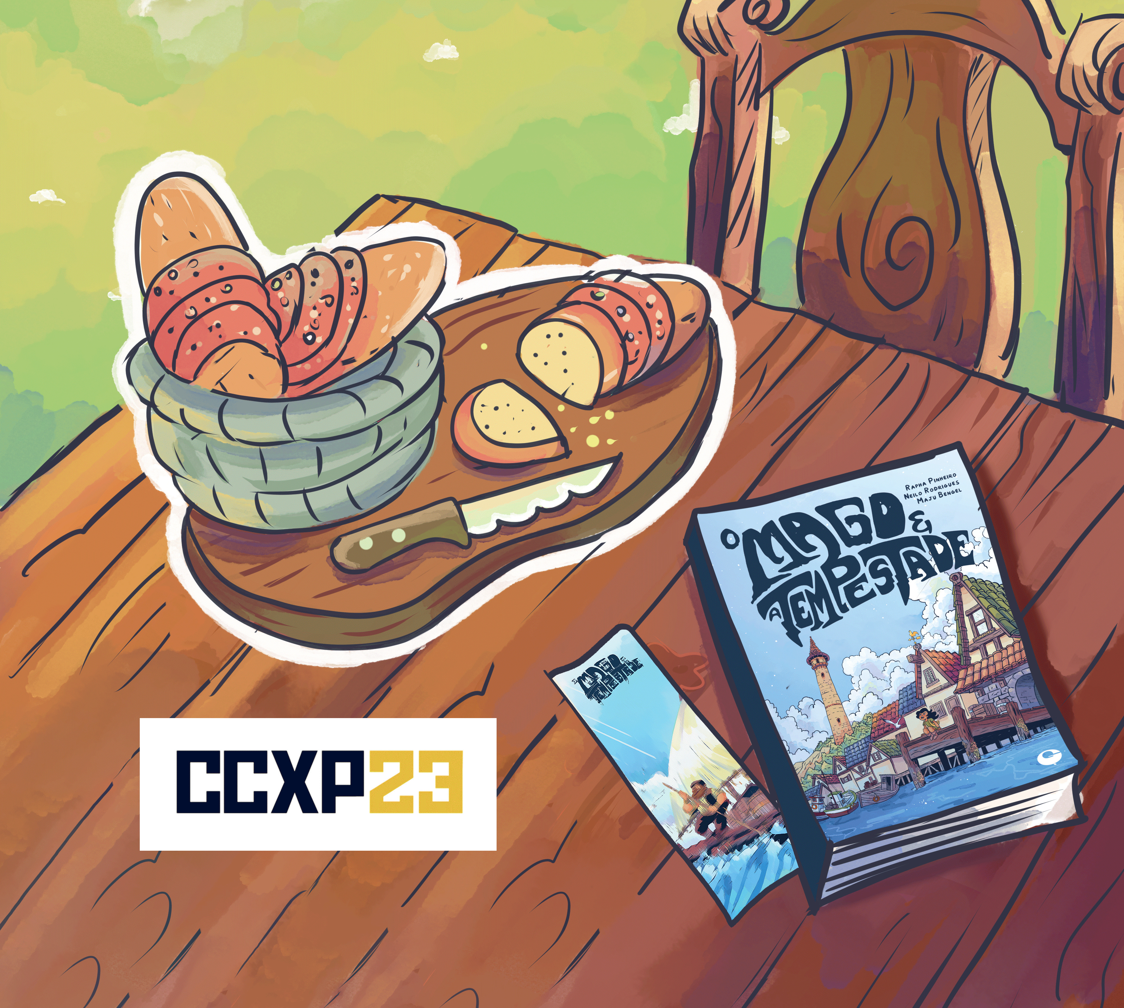 Pão de Areia na CCXP