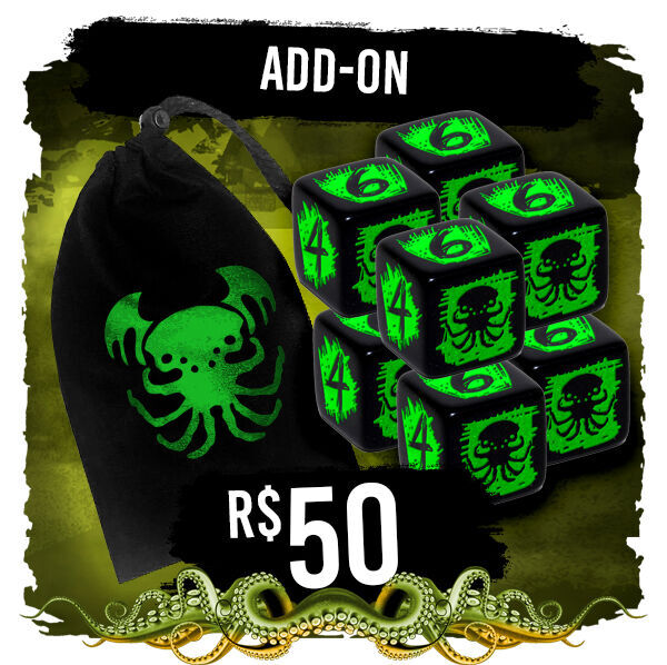 ADD-ON - Saquinho e Dados Extras