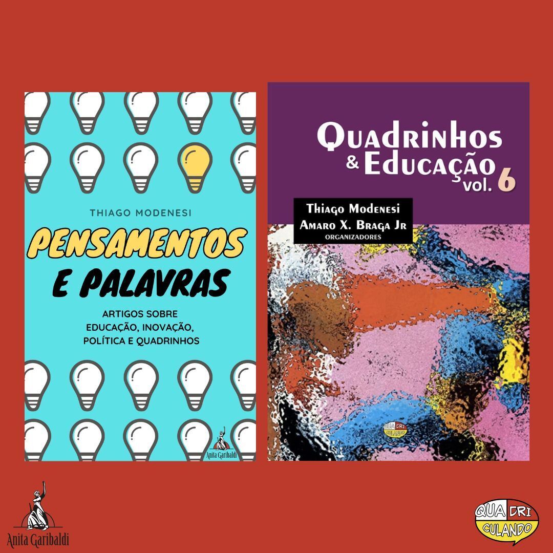 PENSAMENTOS + QUADRINHOS & EDUCAÇÃO VOL. 6