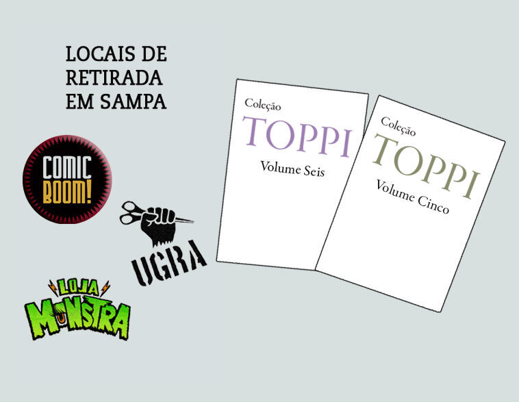 2. Combo: Coleção Toppi vols. 5 e 6