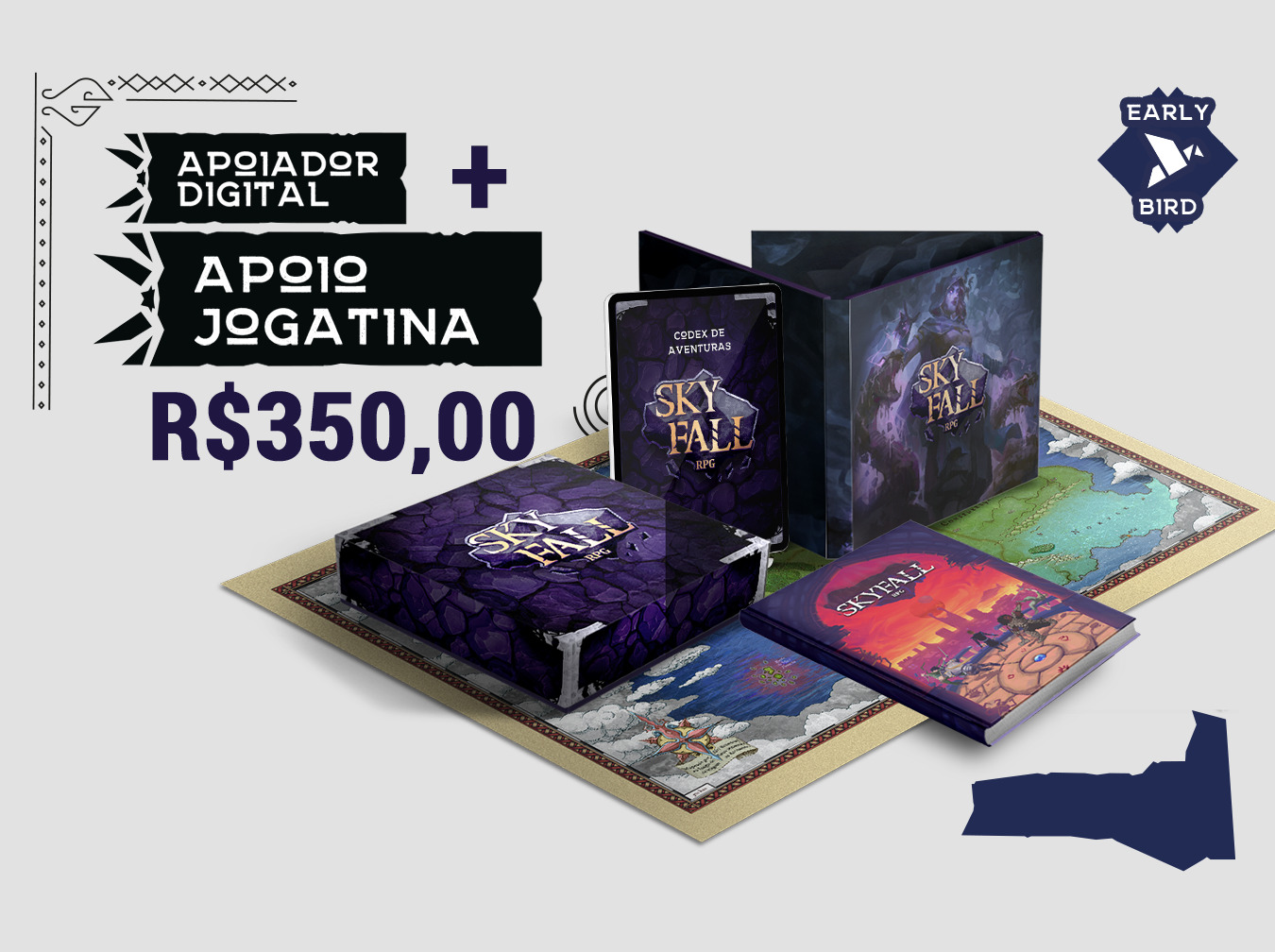 Skyfall RPG - Livro Básico · Catarse