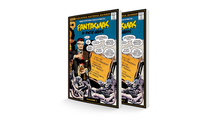 Dois livros de: Os Fantasmas do Doutor Graves - Volume 1 