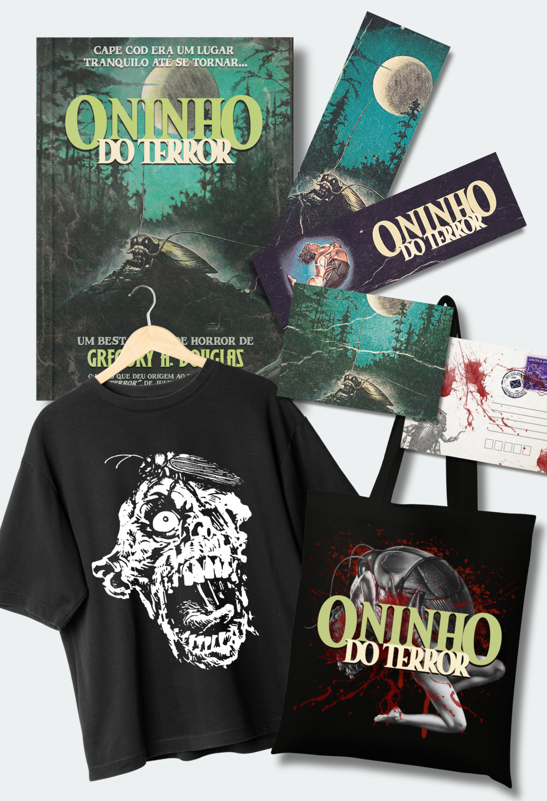 04 - BARATÃO: LIVRO + MARCADOR + POSTAL + ECOBAG + CAMISETA + CUPOM 