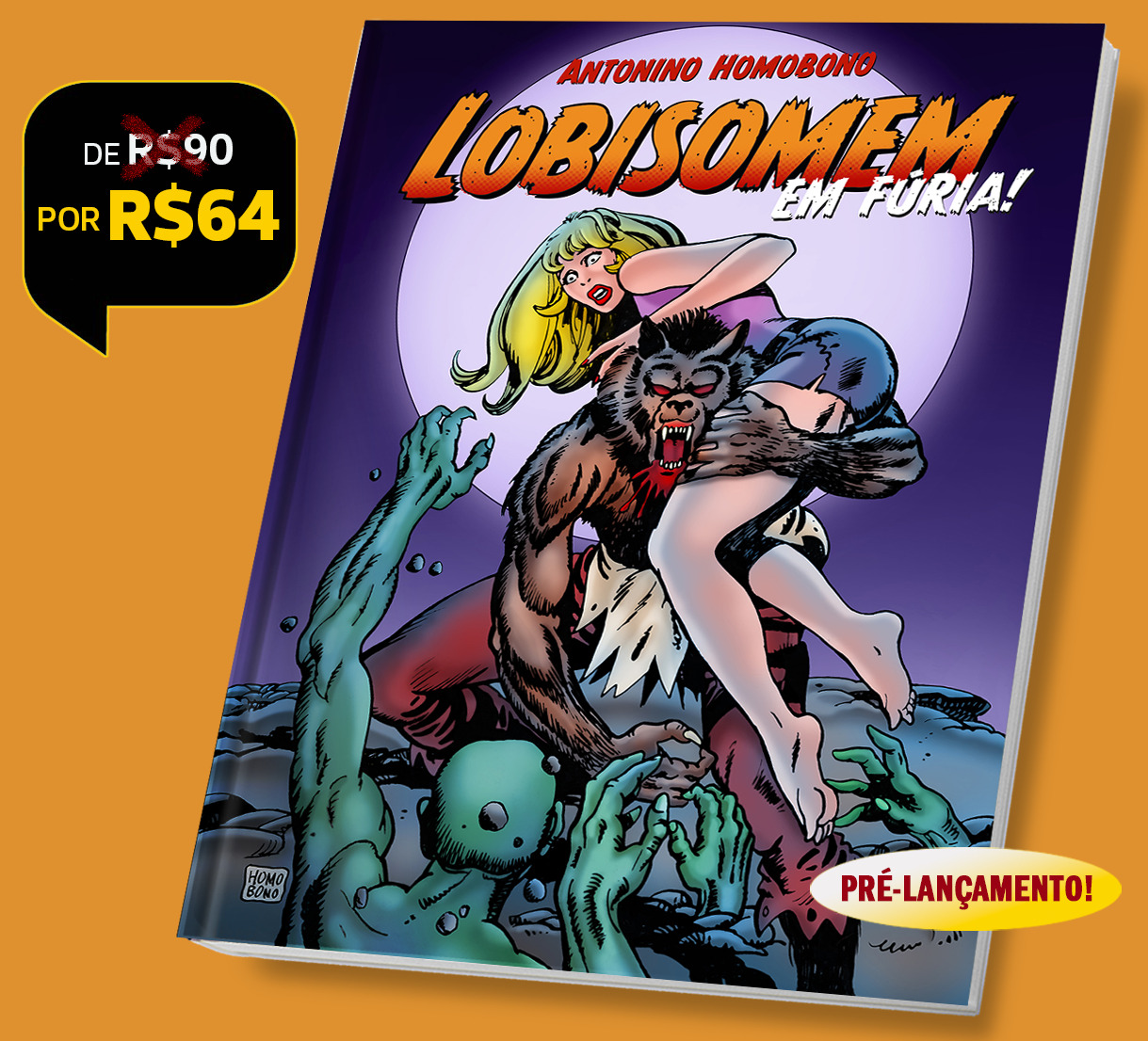 CKFX6.1 - APOIE o clássico restaurado Lobisomem em Fúria!, de Homobono