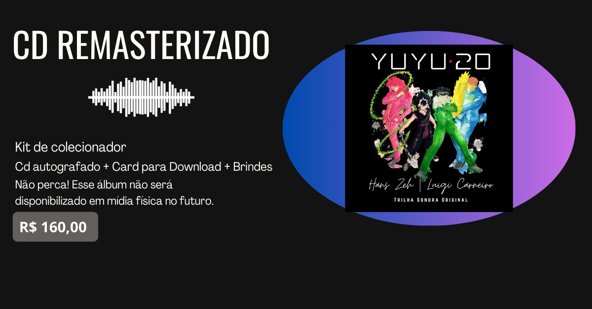 CD YUYU20 - YU YU HAKUSHO REMASTER