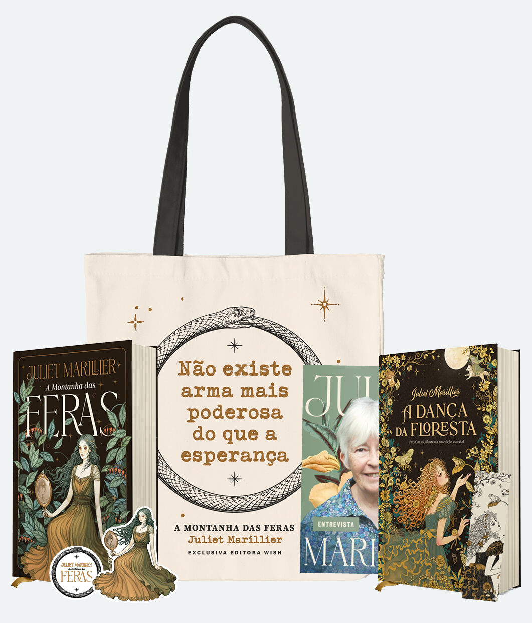 A Montanha das Feras + A Dança da Floresta + Ecobag exclusiva 