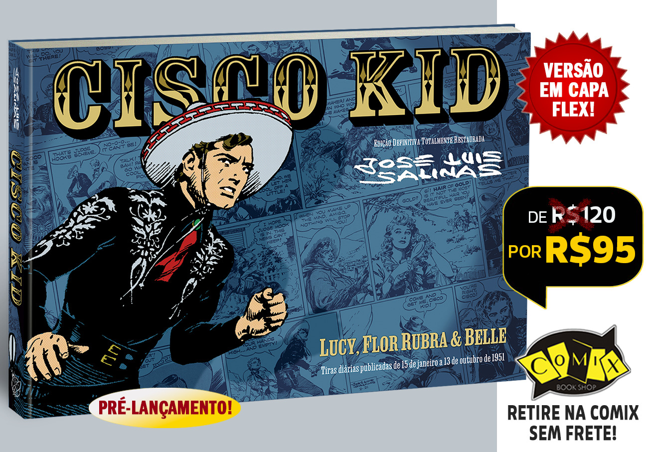 CKFX2 - Cisco Kid, com CAPA FLEXÍVEL - EXCLUSIVO PARA RETIRADA NA COMIX/SP