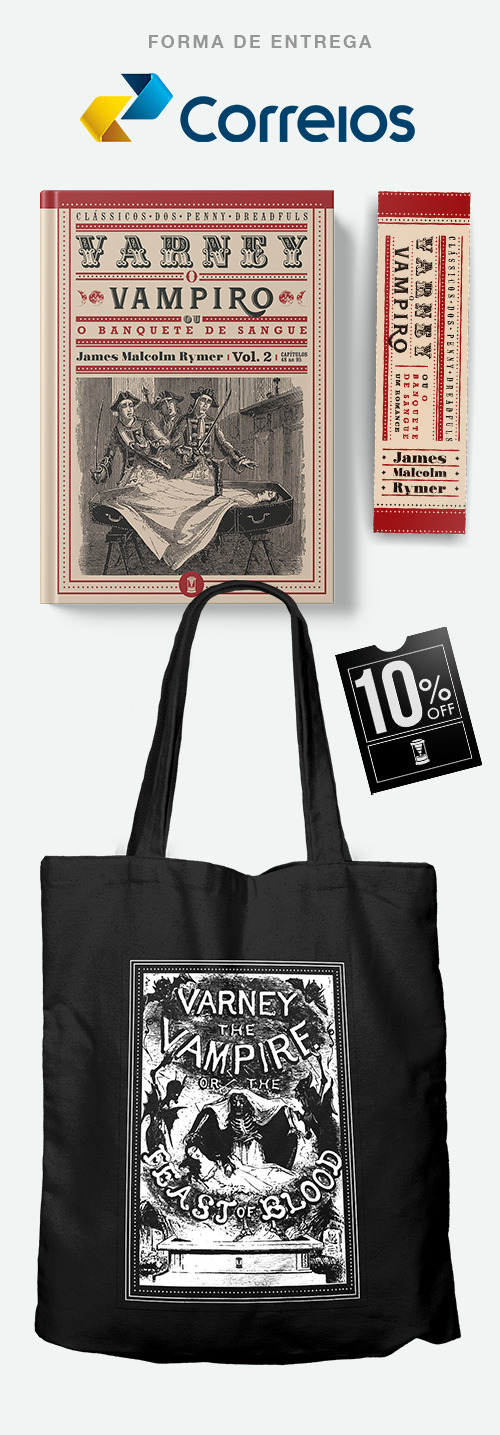 Varney vol. 2 + marcador + cupom digital + ecobag