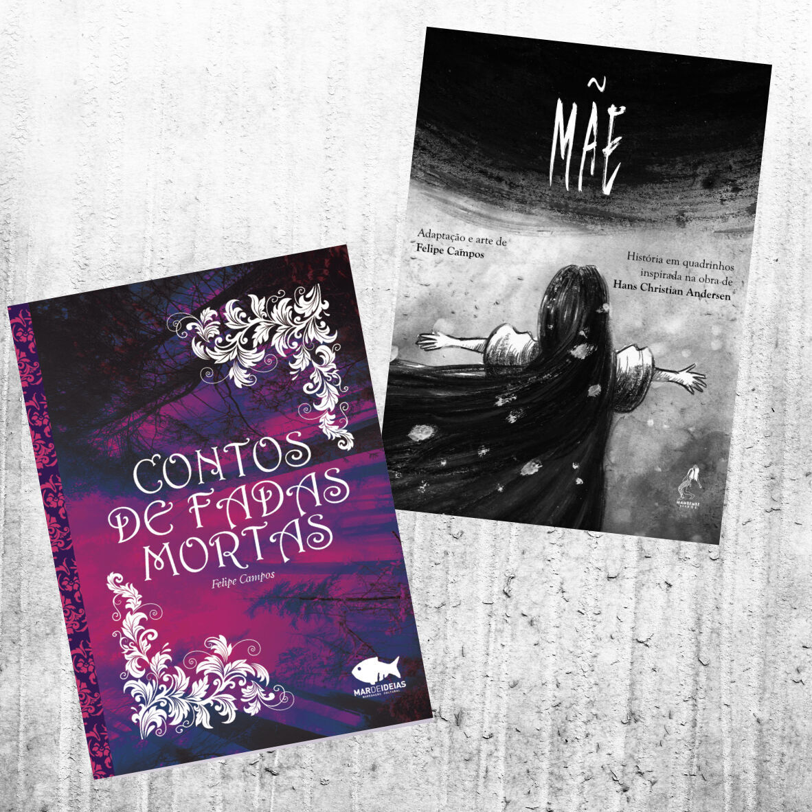 HQ Mãe + livro Contos de fadas mortas