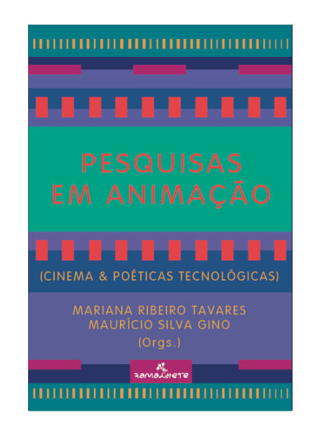 nome nos agradecimentos e um exemplar do livro: Pesquisas em Animação, organizado por Maurício Gino e Mariana Tavares