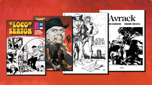 ‘‘LOCO’’ SEXTON COMPLETO (2 volumes) + ALVAR MAYOR VOL. 1 + AVRACK COMPLETO 