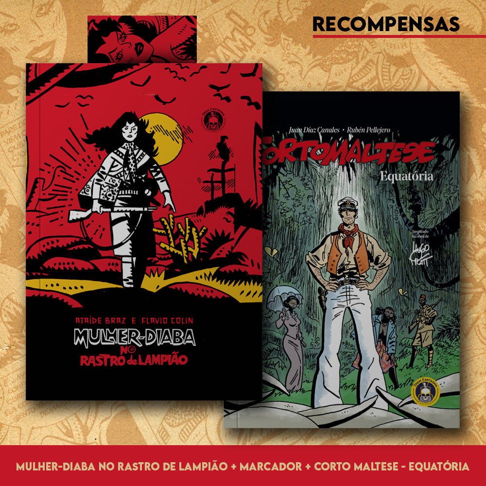 Mulher-Diaba + Corto Maltese - Equatória