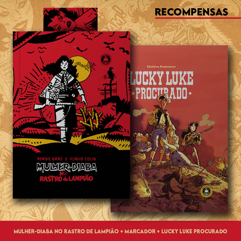 Mulher-Diaba + Lucky Luke Procurado