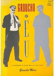 Nome nos agradecimentos e um exemplar do livro Groucho e Eu