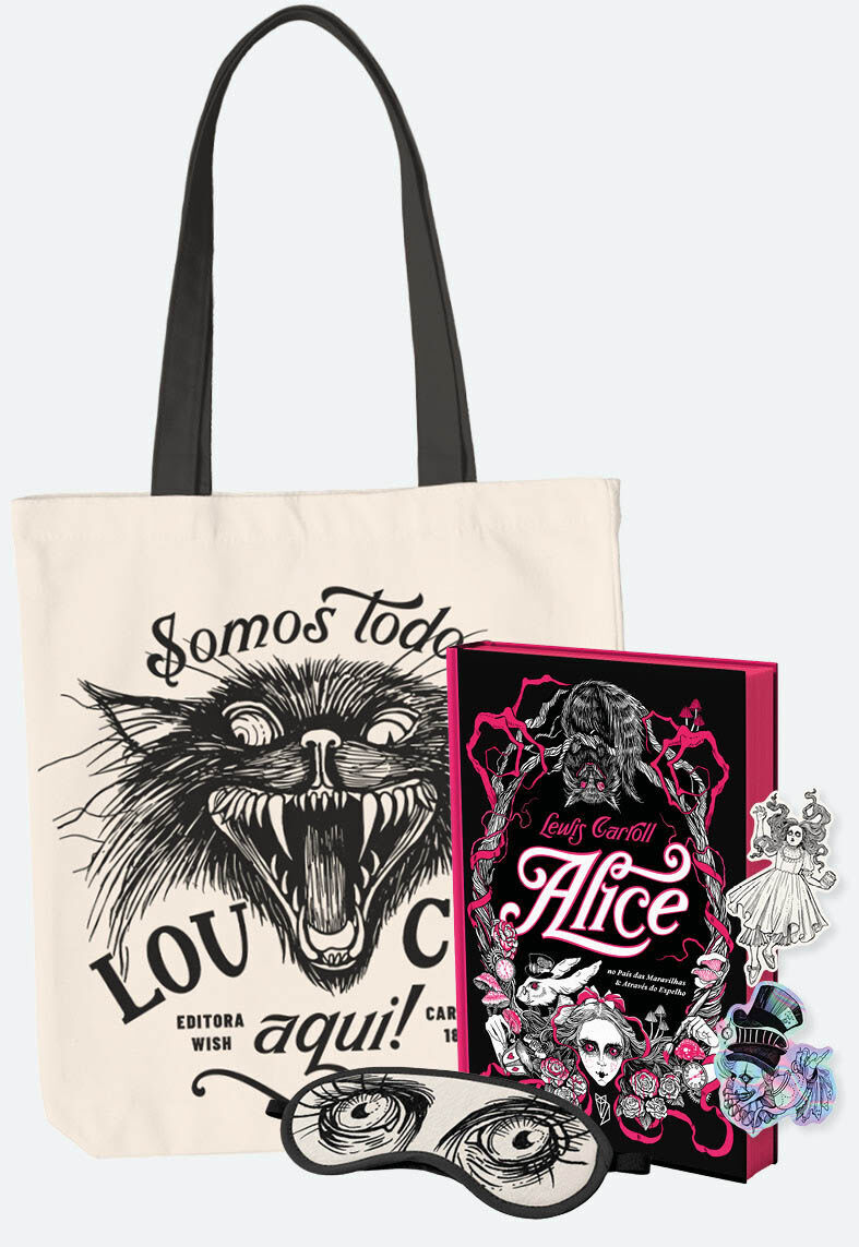 Combo: Alice + Ecobag + Máscara de Dormir (Lote 2)