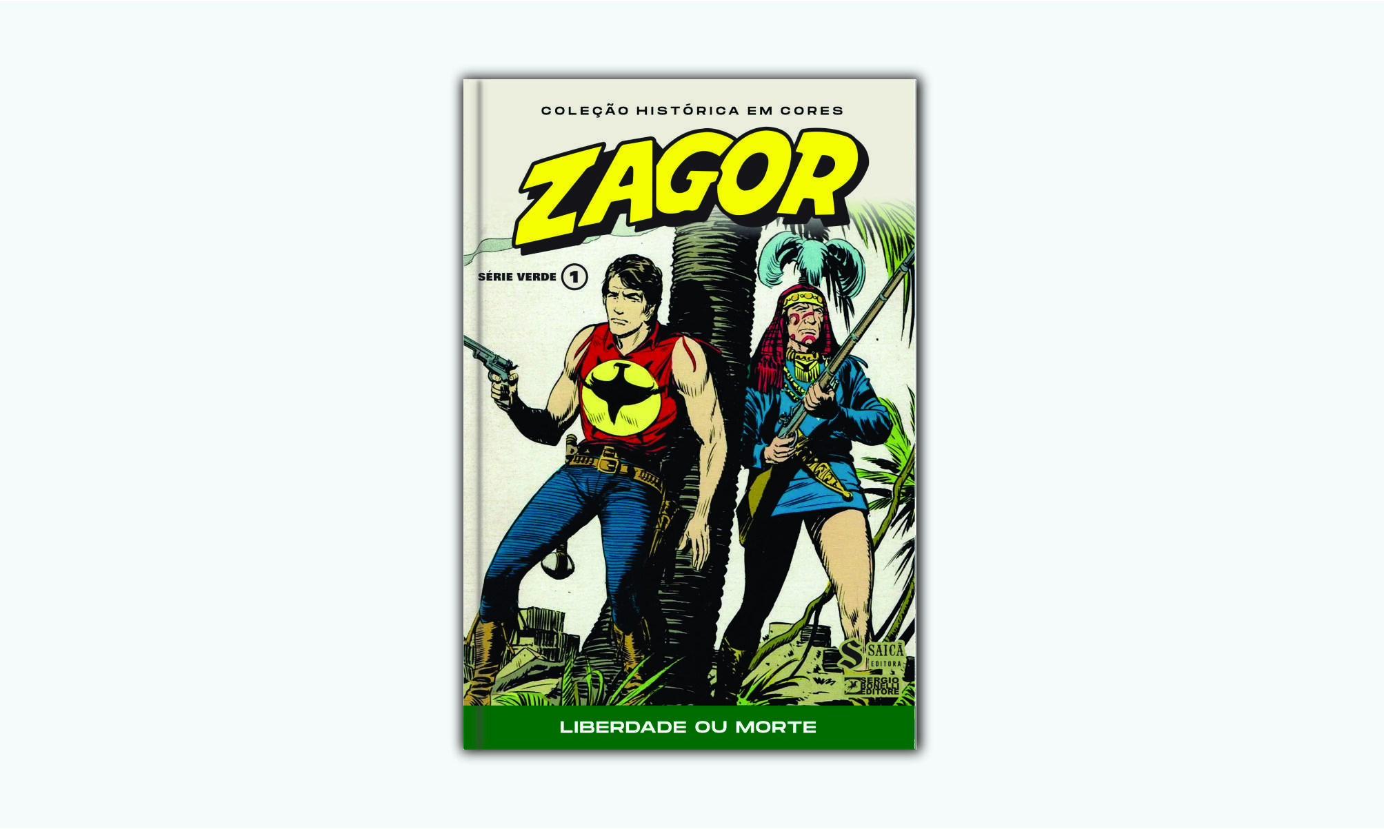 ZAGOR COLEÇÃO HISTÓRICA EM CORES VOL.1 