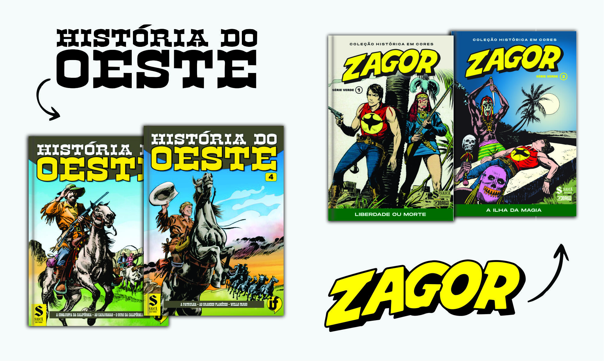 Zagor CHC 1 e 2 + HdO 3 e 4