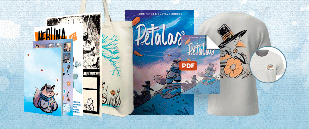 Pacote Pétalas com Página Original A3