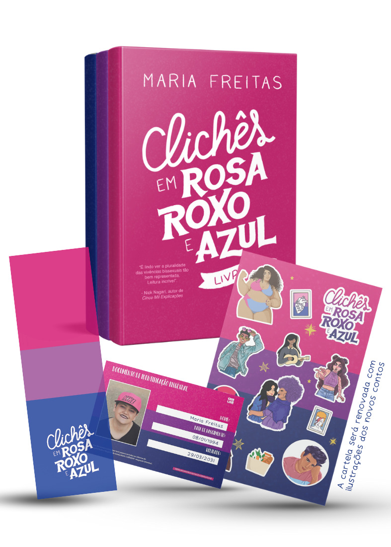 Clichês em Rosa, Roxo e Azul (3 livros)