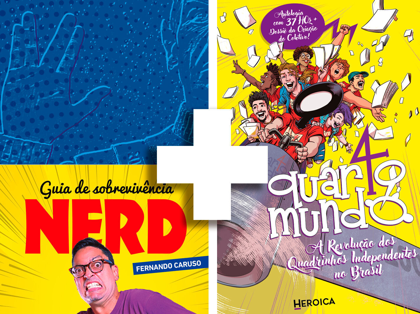 Kit 4 / Guia + Passaporte + Quarto Mundo 