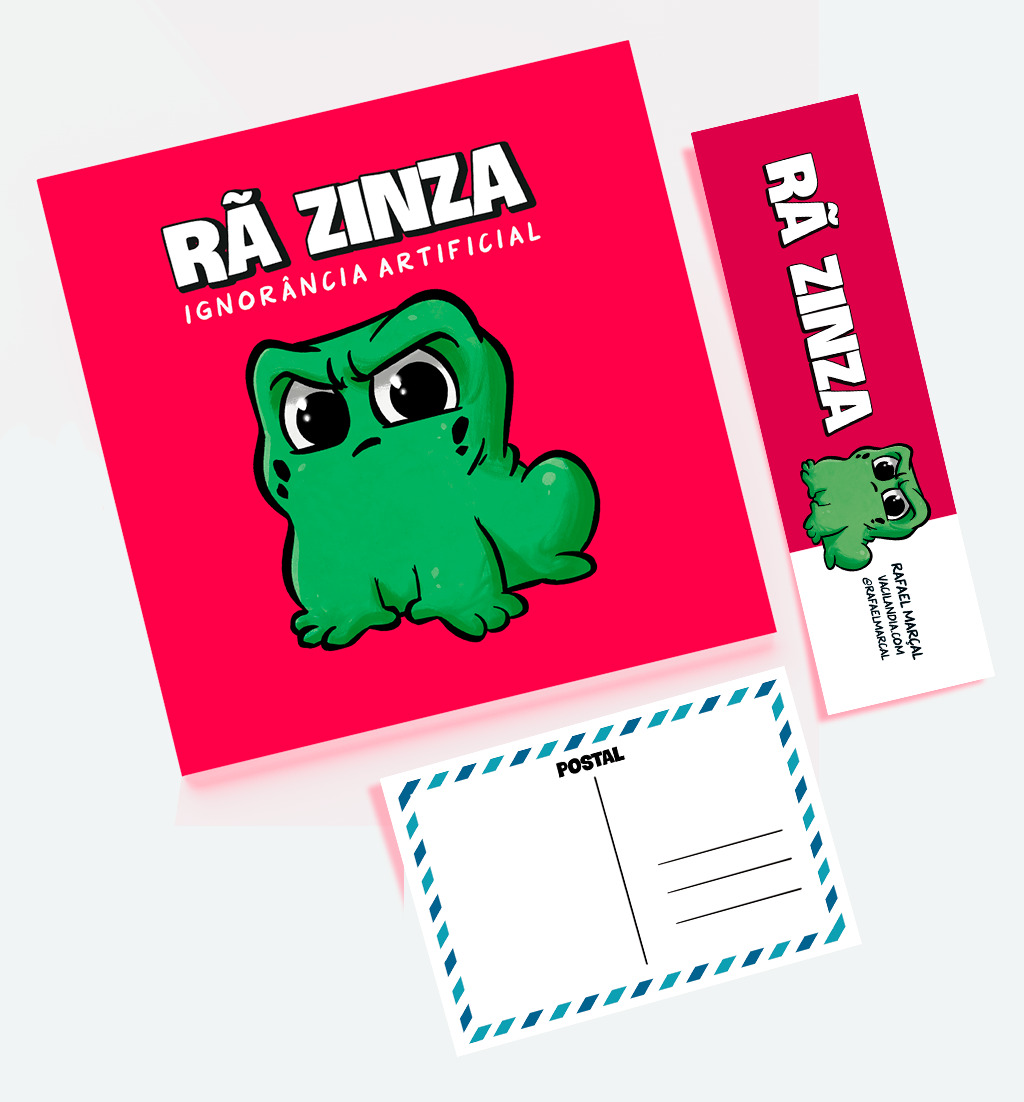 Zinza + Marca-Página + POSTAL