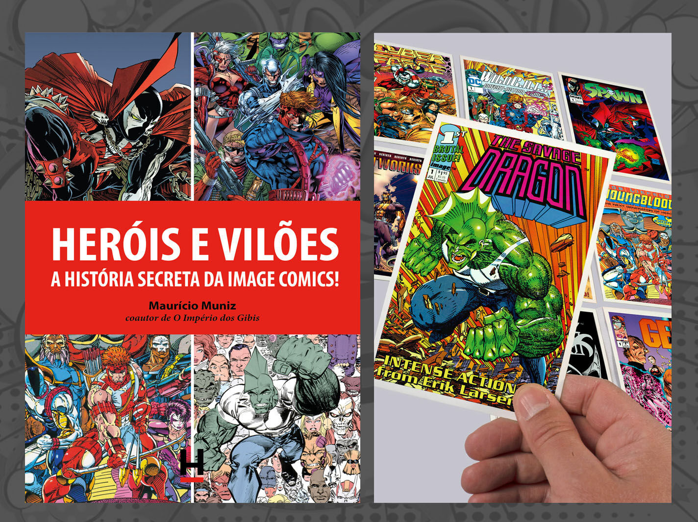 Kit 2b / Livro + Extras / FRETE GRÁTIS / Entrega no Gibi SP Festival