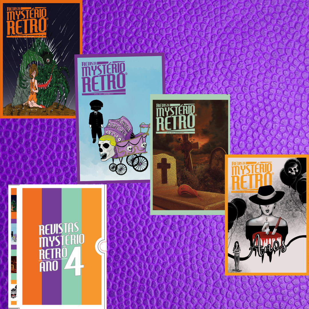 Revista Mystério Retrô Nº18 + A Caixa de Ametista