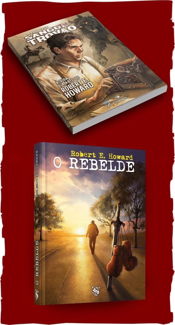Kit Promocional - Sangue e Trovão (capa mole) + O Rebelde (CAPA DURA)