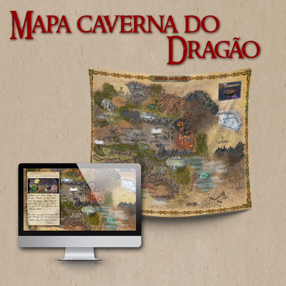 MAPA CAVERNA DO DRAGÃO