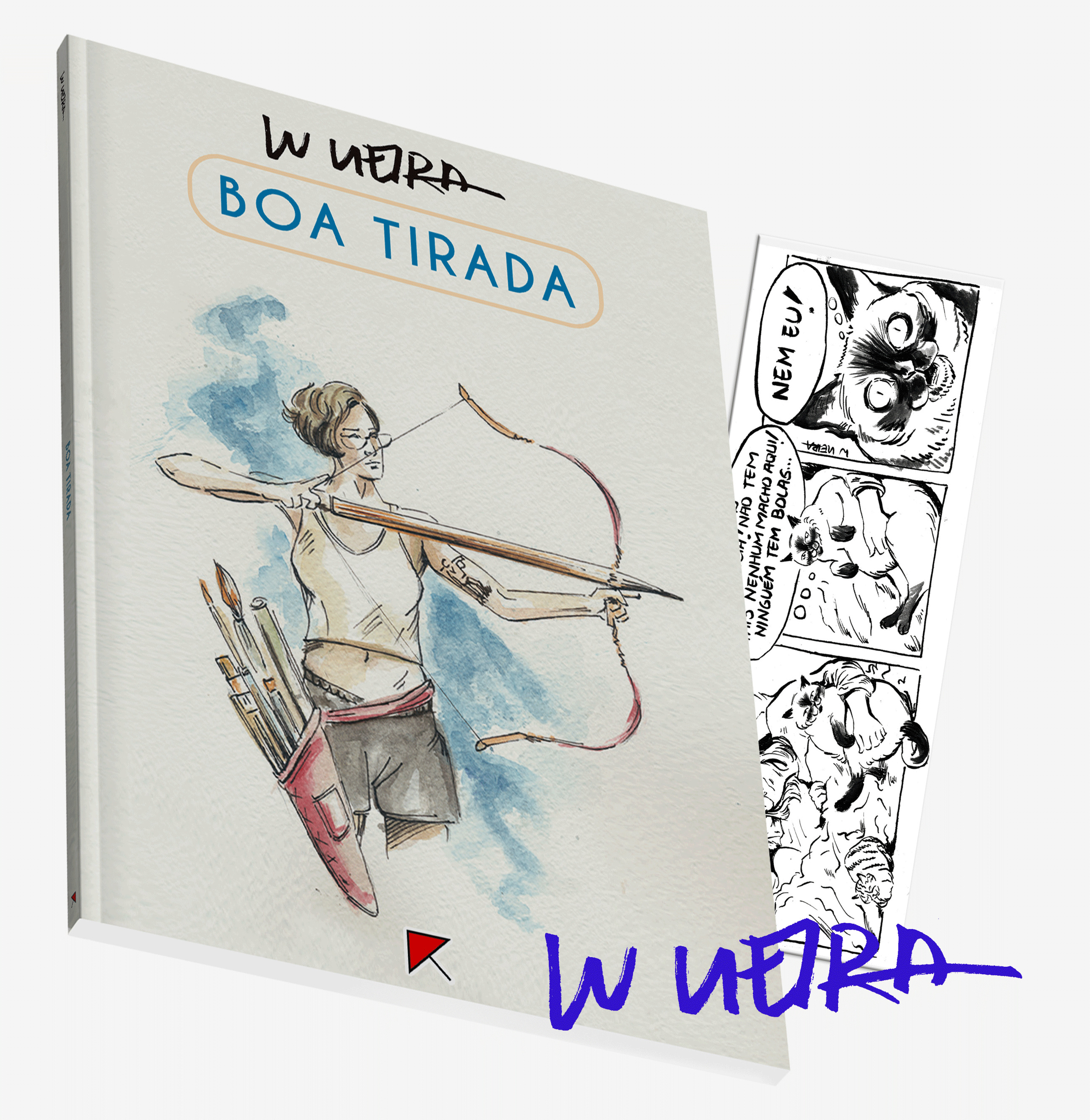 Livro + Marca páginas + autografo