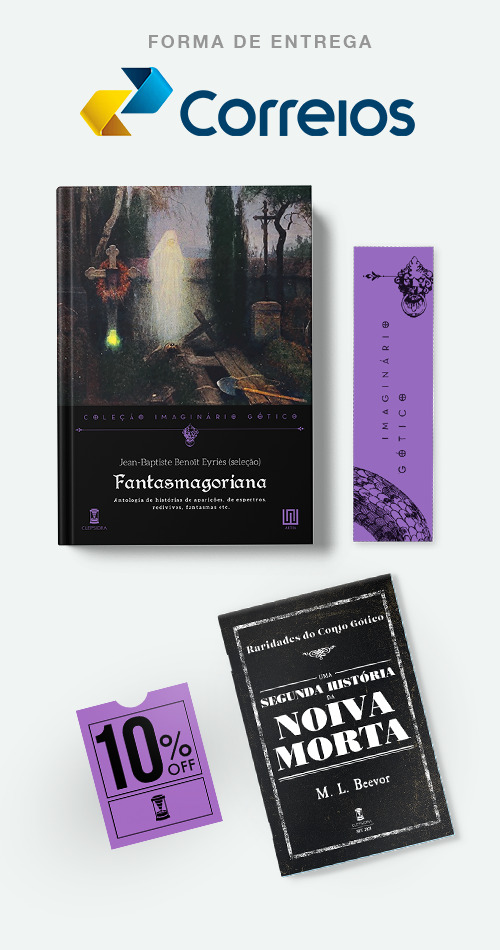 Fantasmagoriana + livreto + marcador + cupom digital