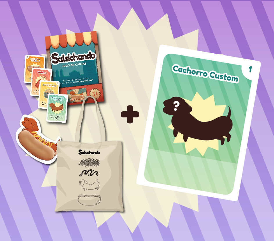 Dogão Premium! Todas as recompensas anteriores + uma carta custom do seu Pet!