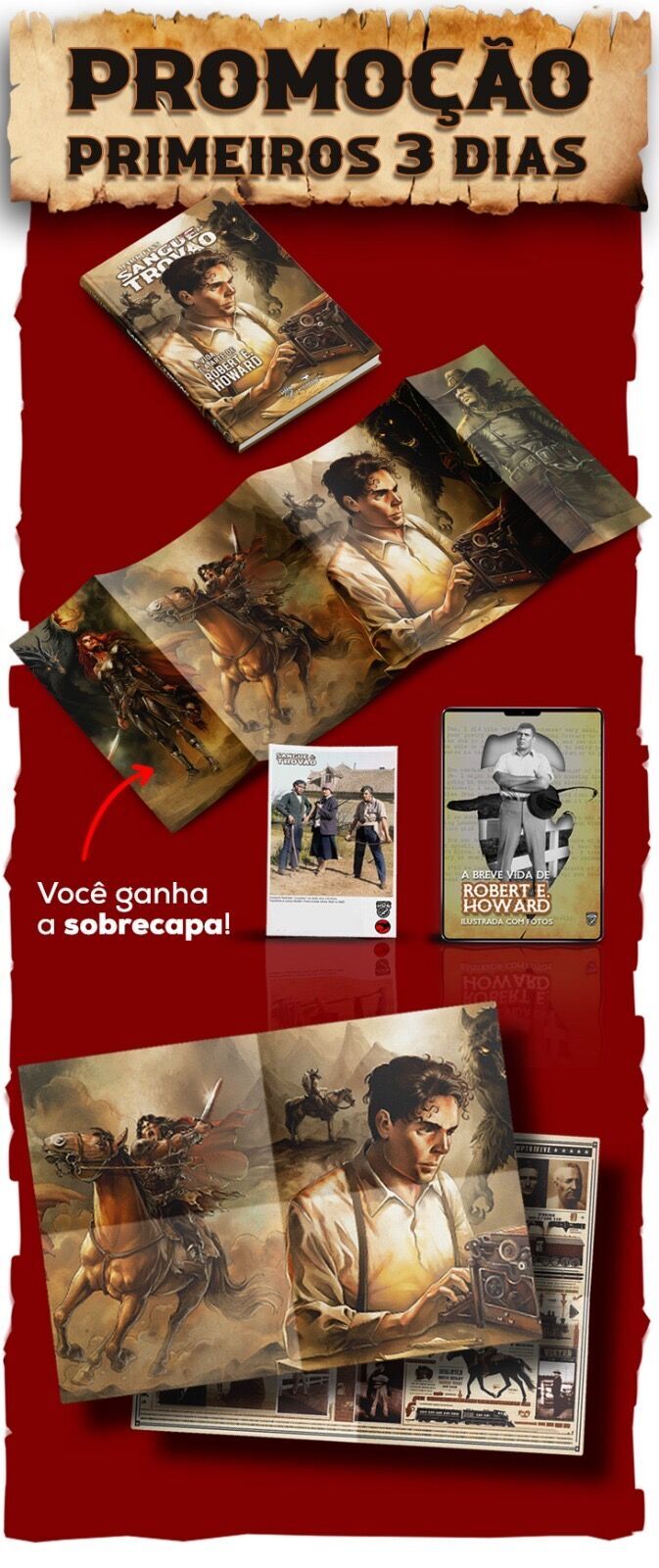 Promoção de 3 dias Úteis - Livro com Sobrecapa