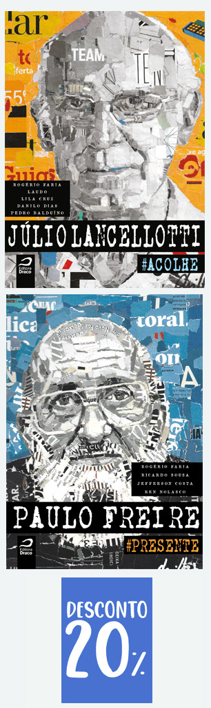 JÚLIO LANCELLOTTI #ACOLHE + PAULO FREIRE #PRESENTE