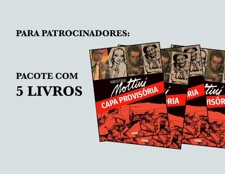 Combo Patrocinadores: 5 livros com 40% de desconto e frete grátis