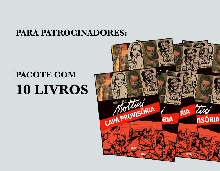Combo Patrocinadores: 10 livros com 40% de desconto e frete grátis