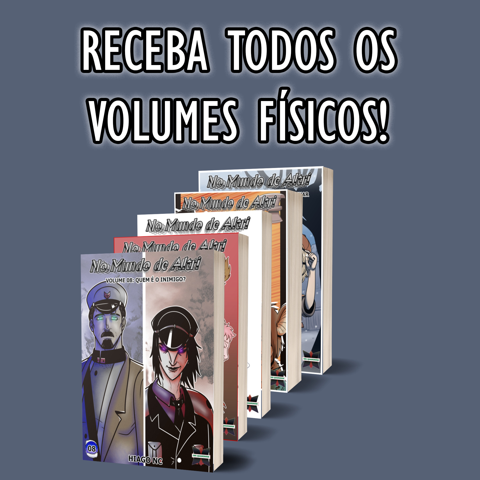 No Mundo de Altri: 8 volumes!