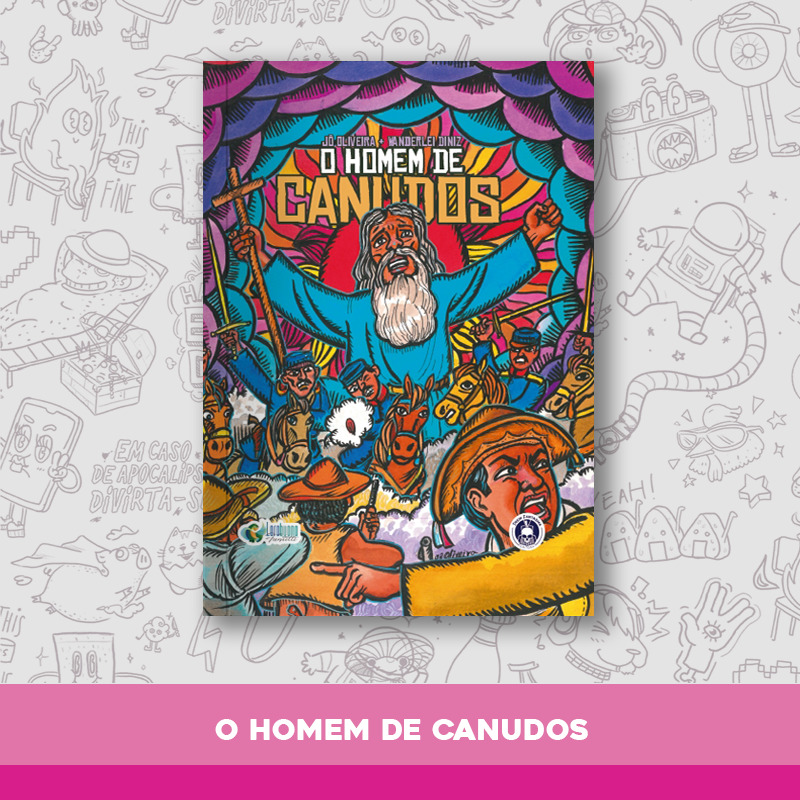 O Homem de Canudos (bookplate autografado por Jô Oliveira)
