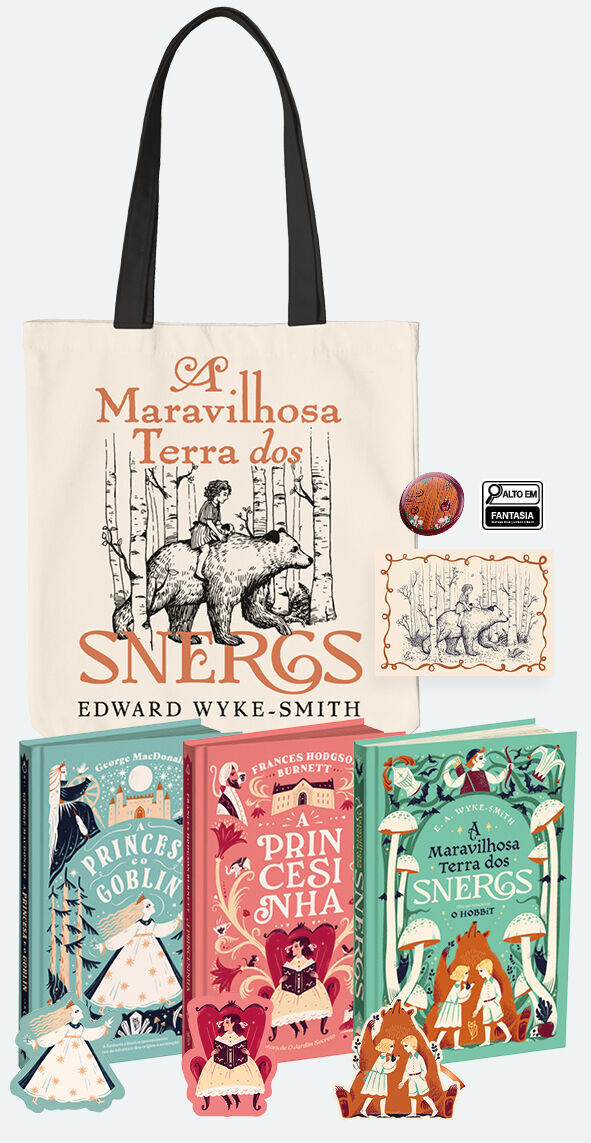 Kit Nostalgia: A Maravilhosa Terra dos Snergs + A Princesinha + A Princesa e o Goblin