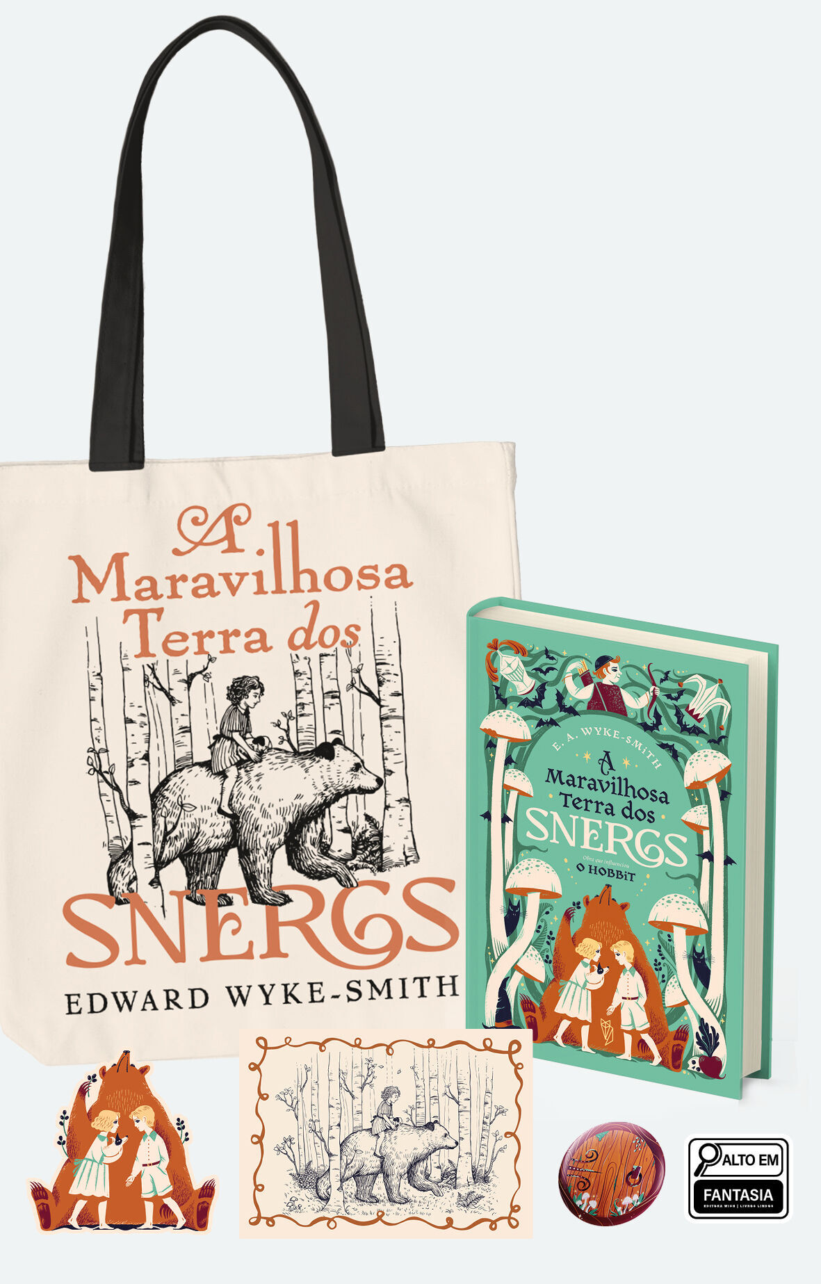 A Maravilhosa Terra dos Snergs + Ecobag (Lote 2)