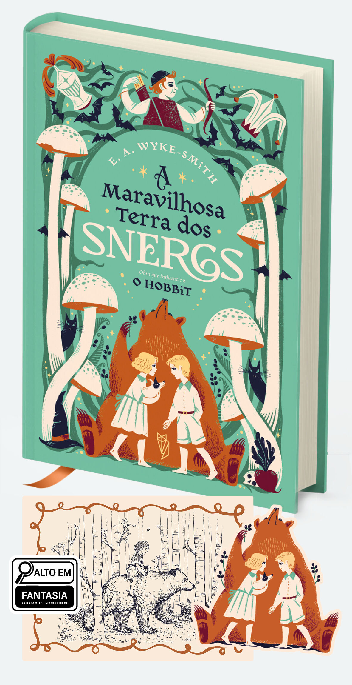 Promocional da Campanha! A Maravilhosa Terra dos Snergs + Brindes impressos