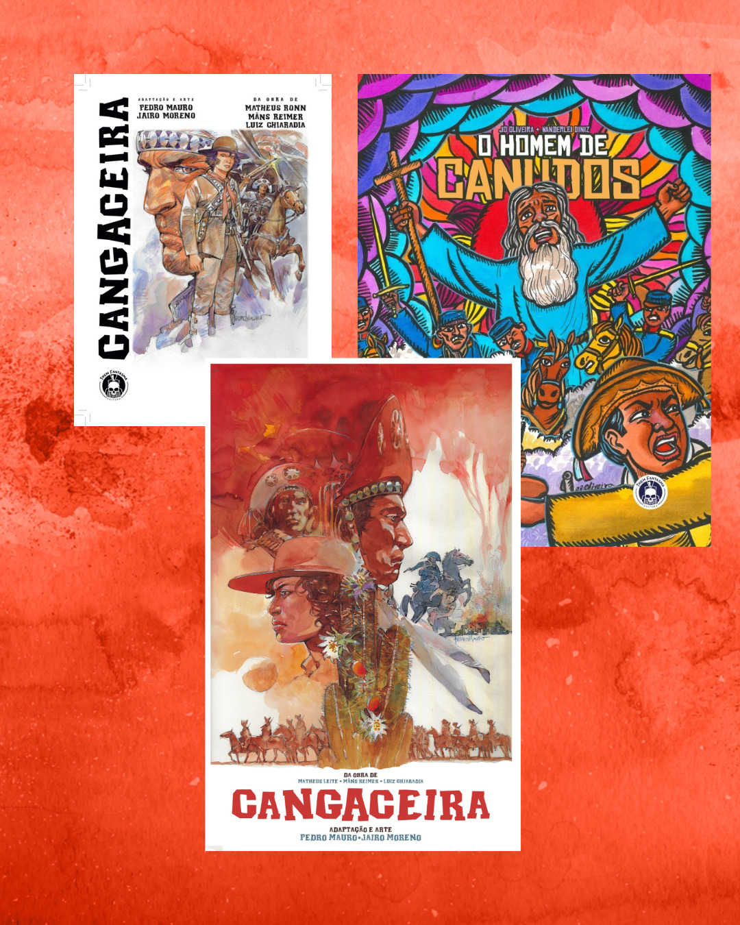 Cangaceira + O Homem de Canudos+ bookplate autografado 