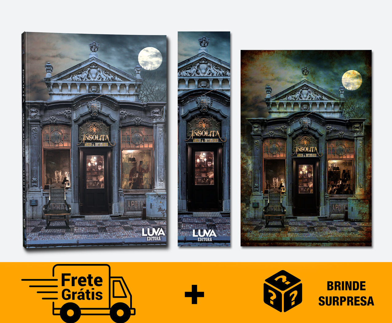 Boneco Maldito - Para R$ 80 ou mais LIVRO + MARCADOR + POSTAL