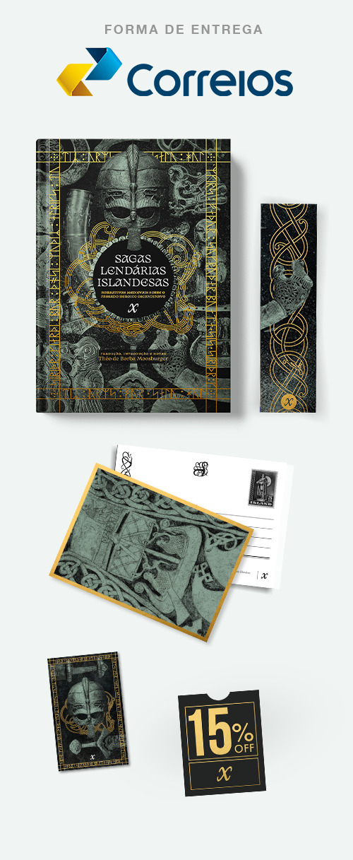 VALHÖLL : livro + marcador + postal + ímã