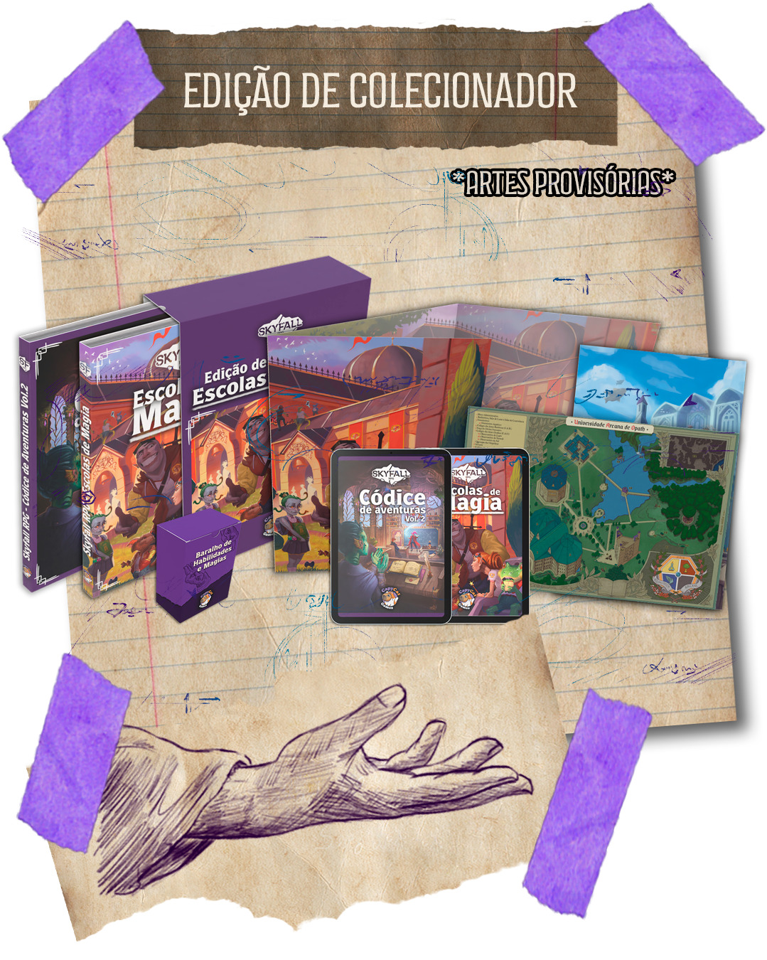 Nível 4 -  Edição de Colecionador "Escolas de Magia"