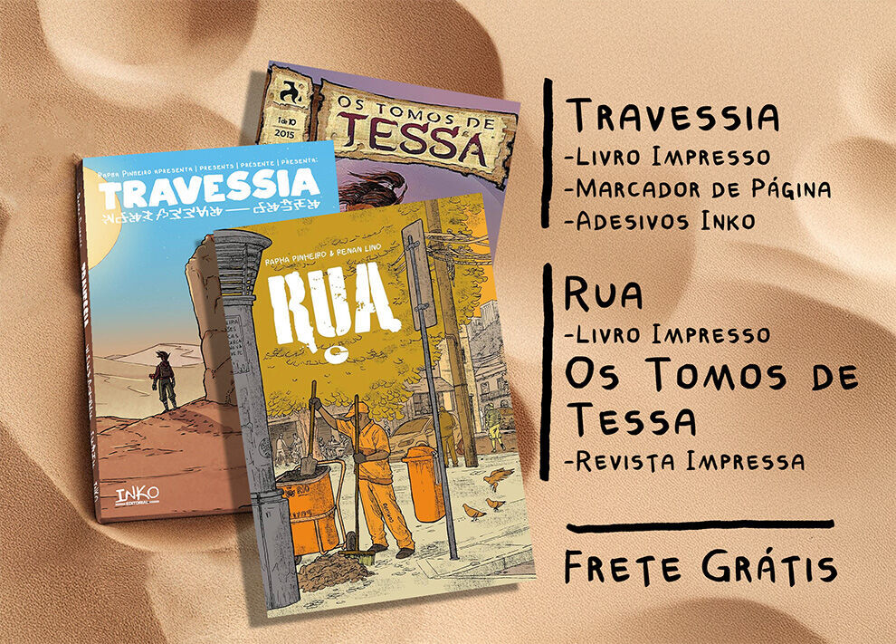Travessia + Rua + Os Tomos de Tessa [Colecionador]